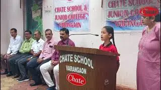 National Doctor's Day Celebration on 1st July2025 at Chate School & Jr. College, Varangaon.