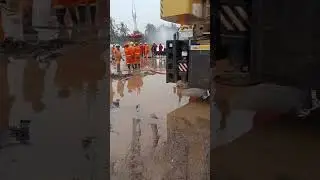 Irusumanda Blow out ! #konaseema #ongc #gasleak #lakkavaram #razole #shorts