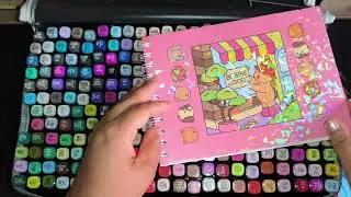 Unboxing do maior kit de marcadores touch 😱🥹