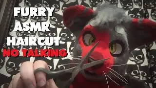 ASMR (No Talking) Arrow Grooms Your Fur {Haircut Roleplay} {Measuring, Scissors, Brushing} {Furry}