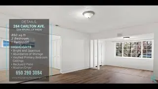 FOR RENT: 284 CARLTON AVE. SAN BRUNO, CA 94066