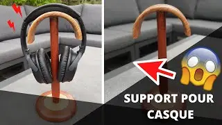 FABRIQUER UN SUPPORT POUR CASQUE !!
