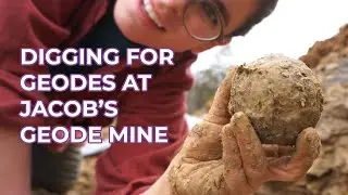 Digging for Geodes at Jacob's Geode Mine