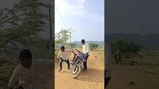 shock ayyava🤝😂||#shorts #comedy #funny #bike #repair #friends #shock #viralnow #trending