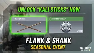 How to Get/Unlock Kali Sticks Melee Codm | Flank & Shank Seasonal Event Cod Mobile