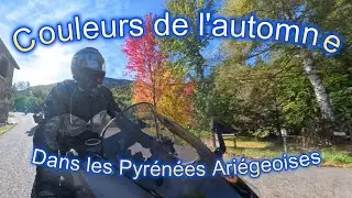 Routes des Pyr&eacute;n&eacute;es Ari&eacute;geoises aux couleurs automnales. #moto #Ari&egrave;ge #col #montagne #pyr&eacute;n&eacute;es