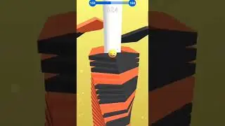 Stack Ball Lvl 159 || Android / IOS Games #shorts #satisfyingvideo