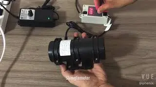 BLDC vibration motor with PWM speed controller