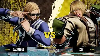 FATAL FURY Город Волков - Сальваторе Ганаччи против Кена Мастерса