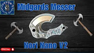 Midgards Messer Nori Nano V2. A Tiny Finger Axe!