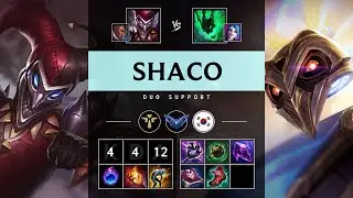 Shaco Support vs Thresh - KR Diamond Patch 25.21