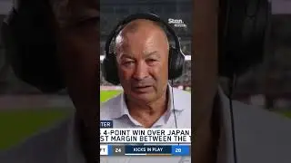 Eddie Jones gives his thoughts on the rise of the Wallabies 💬
