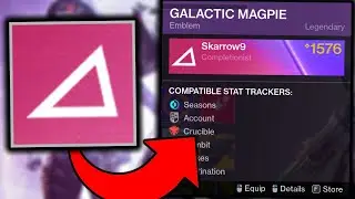 How to Get the GALACTIC MAGPIE Emblem!! (Error Code Fix)