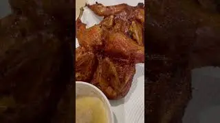 Deep fry marinated quail