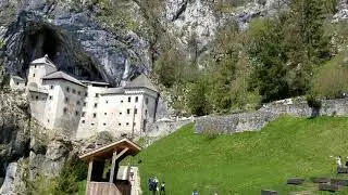 Predjama Castle. Slovenia. Monastery.