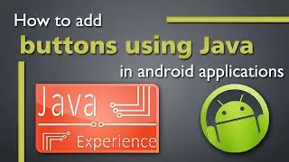 How to add buttons in android app using java code