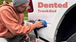 Paintless Dent Removal | Vertical Crease Repair