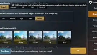 Redmi note 8 pro PubG graphics. High settings pubg graphics