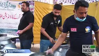 Celebrated cricketer Roman Raees serving humanity | News Pakistan TV