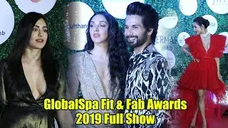 GlobalSpa Fit & Fab Awards Shahid Kapoor Anil Kapoor Kiara Advani