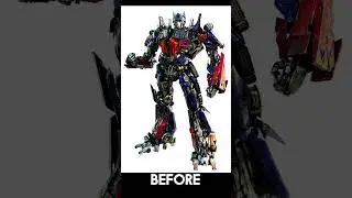 An AI Painted 2007 Optimus Prime