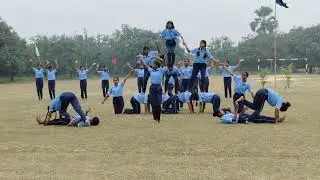 #EKLAKHI MISSION GIRLS' HIGH SCHOOL! #Annual Sports 2025#Pyramid performance