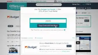 Budget Rent A Car Coupon Code 2014 -Saving Money with Offers.com