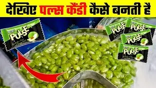 देखिए Pulse Candy कैसे बनती है | Pulse Candy Making Machine | How Pulse Candy is Made | Candy Making