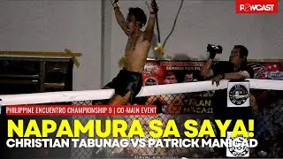 Napamura sa Stoppage!  Christian Tabunag vs Patrick Manicad | Philippine Encuentro Championship 9