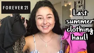 FOREVER 21 HAUL | 2020 End Of Summer Haul!