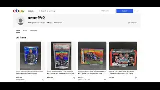 Множество карточек с покемонами на продажу на сайте www.ebay.co.uk/usr/gorge-1960