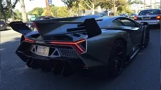 INSANE Lamborghini Veneno Driving - SOUND!