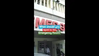 When should you report to ManilaMed Emergency Room?