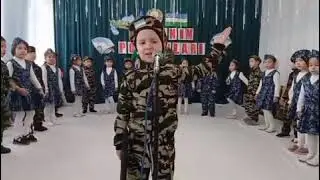 Mingbuloq tumani 1-DMTT B-Katta guruhi tarbiyalanuvchisi Shukurullayev Ilyosbek bolalar qo'shig'i