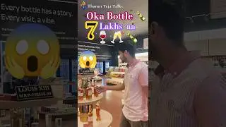 The Tonic 🥃✨ | RGV & NBK Favt Drinks 🍷🥂 | Premium desert Chocolates and Premium stuff at one centre