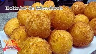 Bolinho de queijo massa de mandioca