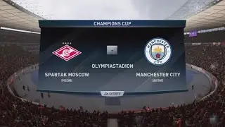 Спартак - Манчестер Сити Финал Лиги Чемпионов УЕФА 2021/2022 FIFA 18 PS5