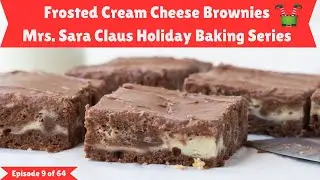 Frosted Cream Cheese Brownies