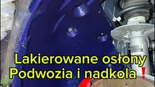 Nowość Lakierowanie nadkoli i osłon podwozia BMW M3 G80