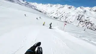 Bluebird day at Hochgurgl