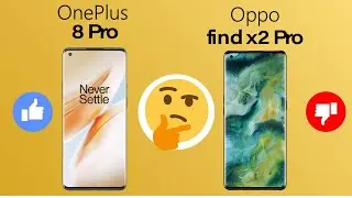 OnePlus 8 Pro vs Oppo find x2 Pro [Animated Comparison]