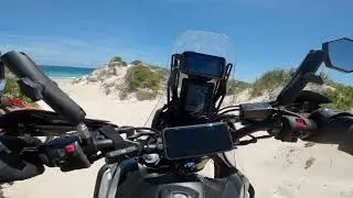 Yamaha Tenere 700 Sand Riding in Australia