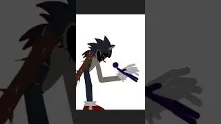 Sonic..exe kills stick figure