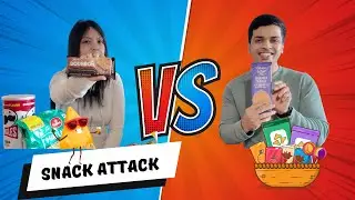 My Indian Snacks VS Her Snacks! Ultimate Desi Snack Battle