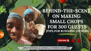 BULK SMALL CHOPS PRODUCTION| TIPS YOU NEED TO KNOW | SMALL CHOPS BUSINESS | FOR PARTY