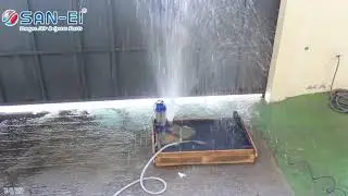 Test air pompa celup san-ei