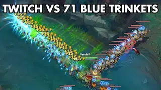 Twitch vs 71 Blue Trinkets