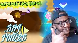This Level Gave Life to Geometry Dash! | Geometry Dash  SKY TOWER: By: Rafer {All Coins}