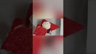 Redvelvet cake & walnut pie , coz its my B'day month 🤩 #shorts #redvelvetcake #pie #birthdaymonth