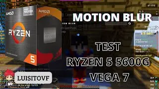 Minecraft With Shaders and Motion Blur | Lunar Client | Ryzen 5 5600g | VEGA 7 | TEST GAME